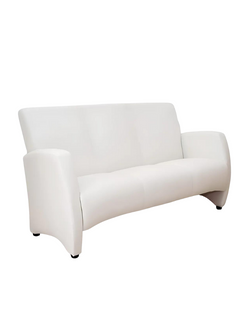 Canapea Sindi, 3-locuri (colour Zeus 230 alb) 1740x930x830
