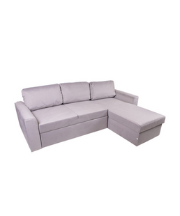 Canapea colt Scandic (Savanna nova, light grey 7) 2380x1500x820