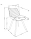 Scaun K520 catifea
