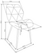 Scaun K453 (negru)