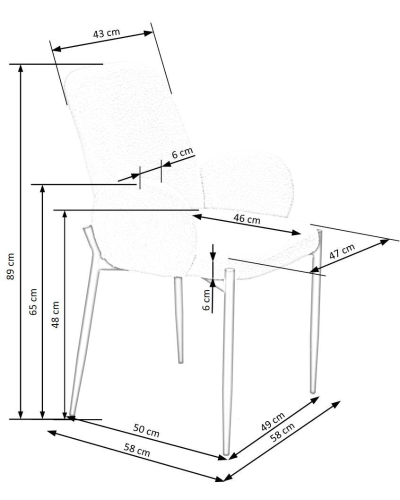 Scaun K-477 (sur)