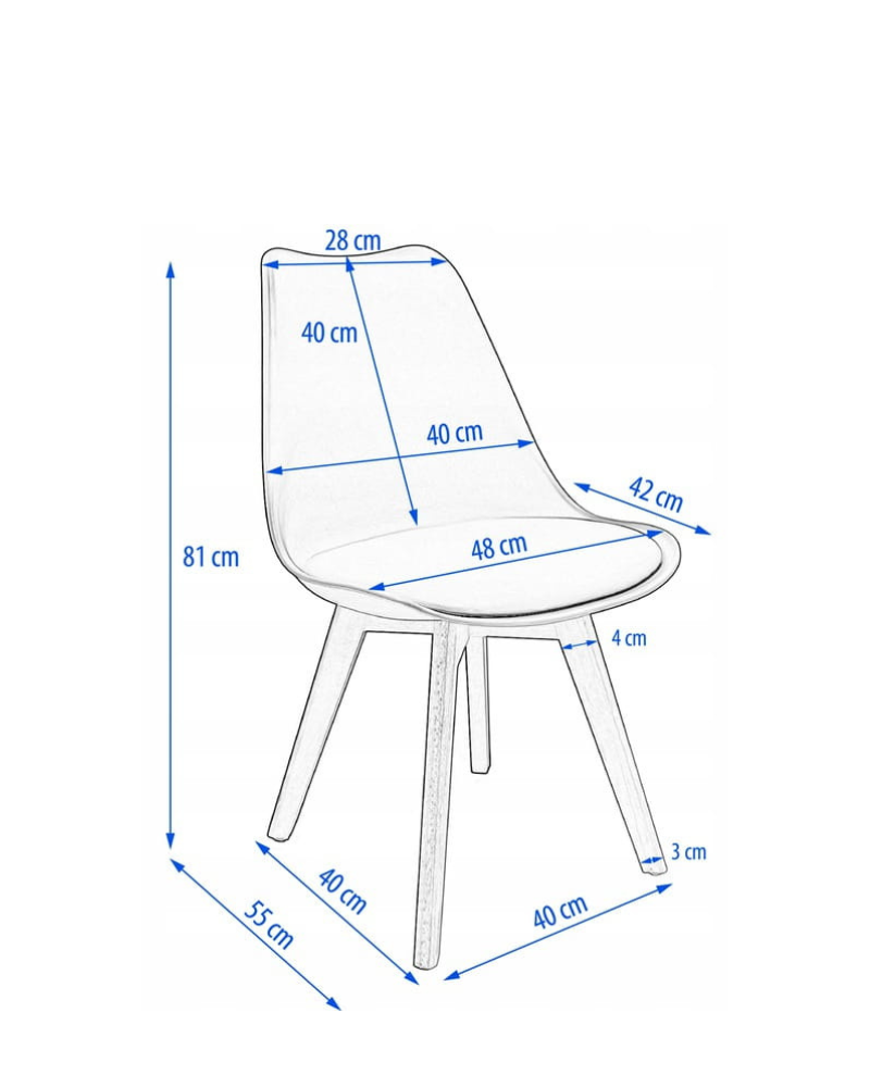 Scaun OSLO gri SD-323971